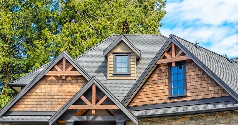 Beautiful residential roofing by Apex Exteriors